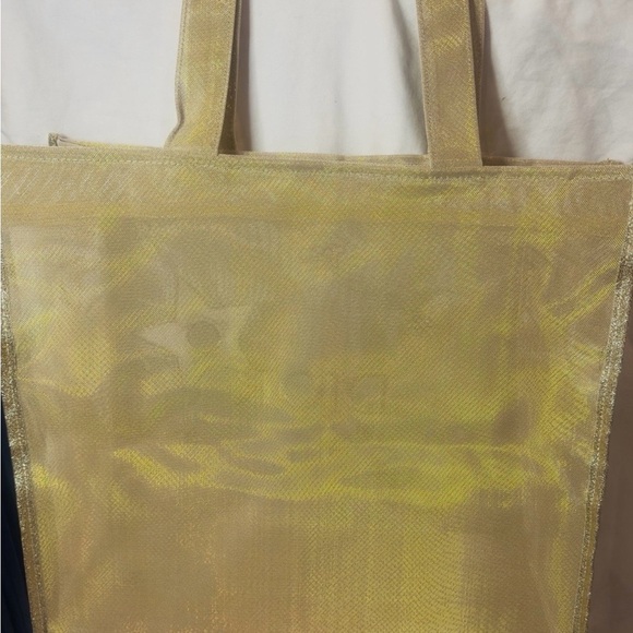 Dior Shimmering Gold Tote NEW RARE - Picture 2 of 5